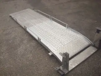 Gereedschap Aluminium Oprijplaat Rampe Opvouwbare 300x80 cm