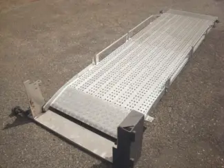 Gereedschap Aluminium Oprijplaat Rampe Opvouwbare 300x80 cm