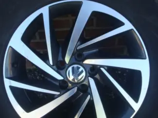 17 Inch Originele VW Woodstock Velgen en Banden 5x112