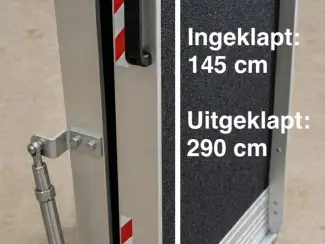 Oprijplaat Altec 290x100 Rampe Scootmobiel Rolstoel