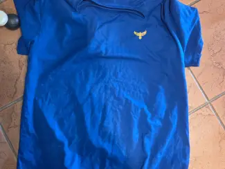 Lyle en Scott heren t-shirt kobaltblauw maat M