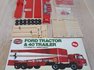 Modelauto's | klein | 1:32 en 1:43 Ford Tractor & 40 Trailer Ferrari Decals by Airfix Retro schaal 1