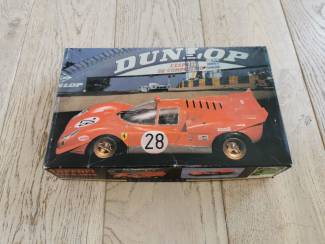 Modelauto's | midden | 1:18 en 1:24 PROTAR FERRARI 512 S 1970 1/24 Model Kit 214 Dunlop authentic sca