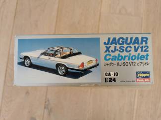 Modelauto's | midden | 1:18 en 1:24 Jaguar xj-sc v12 cabriolet Hasegawa Hobby kits 1/24 no CA010:1800
