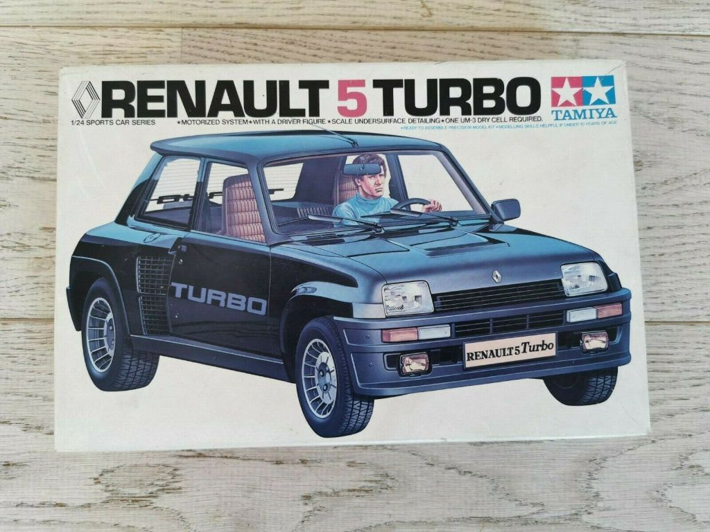 Renault 5 turbo tamiya 1/24 sports car series no SS2424 Japan mot