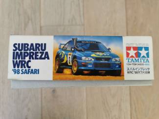 Modelauto's | midden | 1:18 en 1:24 TAMIYA 24205 1800 SUBARU IMPREZA WRC ´98 SAFARI 1/24