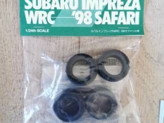 Modelauto's | midden | 1:18 en 1:24 TAMIYA 24205 1800 SUBARU IMPREZA WRC ´98 SAFARI 1/24