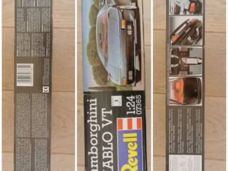 Modelauto's | midden | 1:18 en 1:24 Lamborghini Diablo VT 1/24 Revell kit 07365 pieces 77