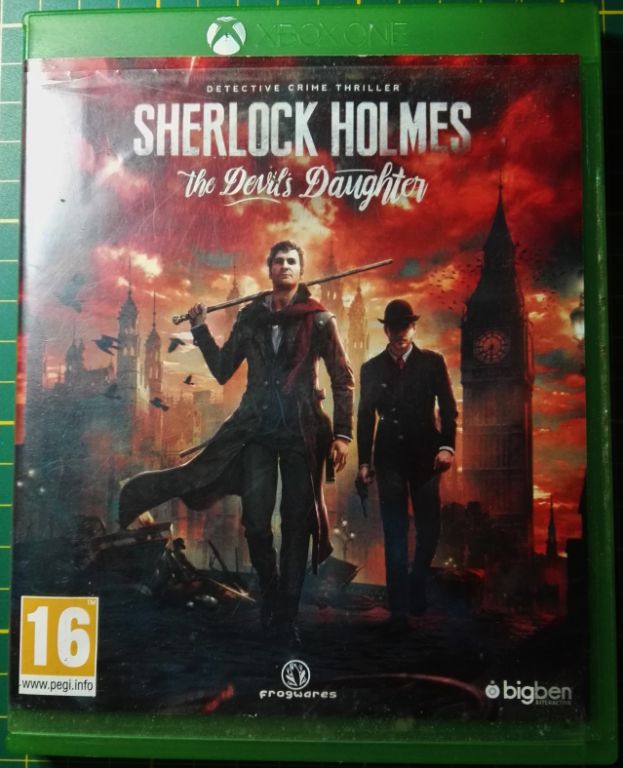 Sherlock Holmes, The Devils Daughter, nieuwstaat. (xbox one)