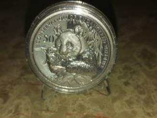 Zilveren munt canada 50 Dollar Dolfijn en Beer verzamel opject